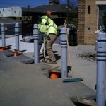 Our experts trained in architectural bollards, ornamental bollards and decorative bollards installing bollards