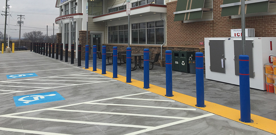 Bollards & Site Amenities in Pennsylvania & Maryland