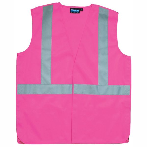 Female Fitted Hi Vis Pink Safety Vest D.E. Gemmill