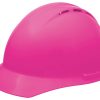 Americana Pink 4 Pt Ratchet Suspension Hard Hat