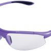 Ella Purple with Clear Lens Safety Glasses