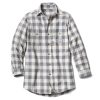 Rasco FR Gray and White Plaid Dress Shirt