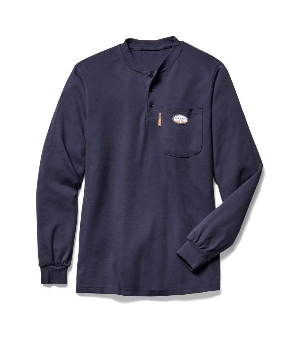 Rasco FR Henley Long Sleeve Shirt - 7 Colors