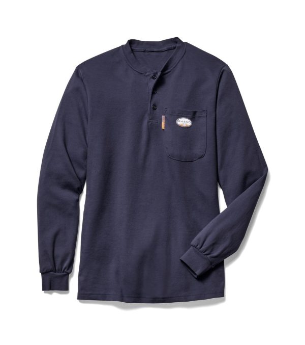 Rasco FR Henley Long Sleeve Shirt