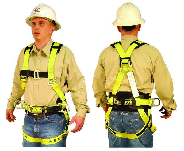 Full Body Safety Harness with Shoulder Pads and Hip Positioning D-Rings -  Shoulder Safety Harness