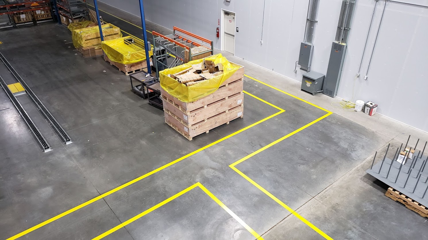 Lining Marking Is Very Important Part of Any Warehouse 