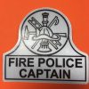 Fire Police Captain Helmet Front