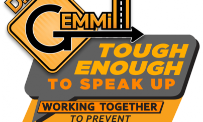 d.e. gemmill tough enough to speak up to prevent construction worker suicide