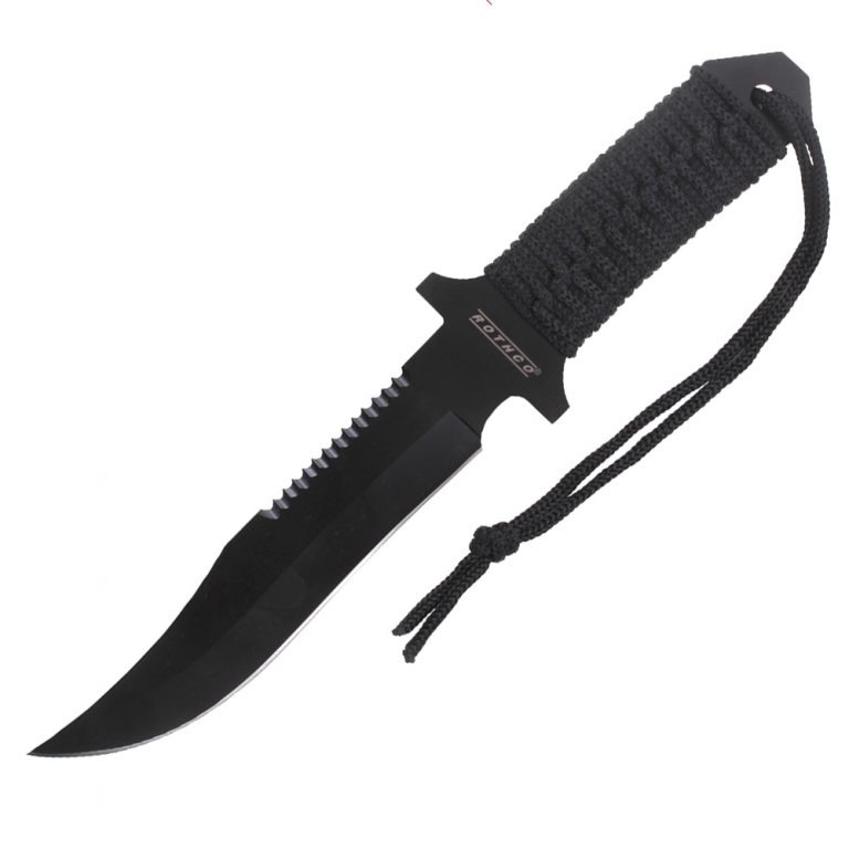 Rothco 7" Paracord Knife with Fire Starter D.E. Gemmill