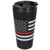 Rothco Thin Red Line Travel Mug