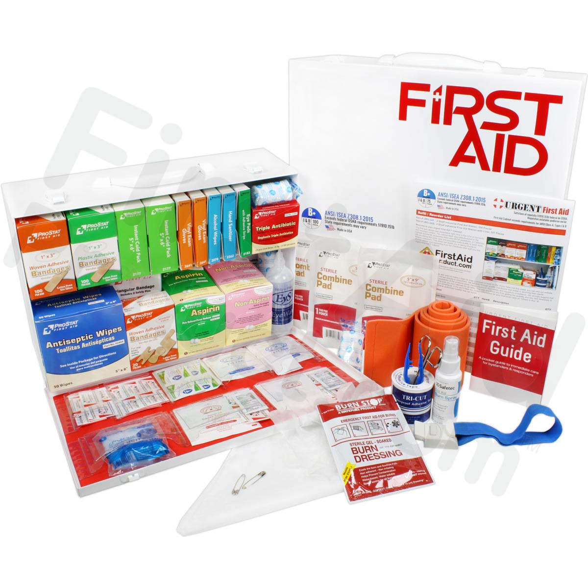 Scissors- Wire- First Aid supplies to keep you compliant.