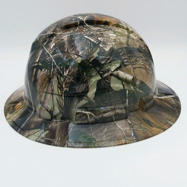 Full Brim Real Tree Camo Hard Hat