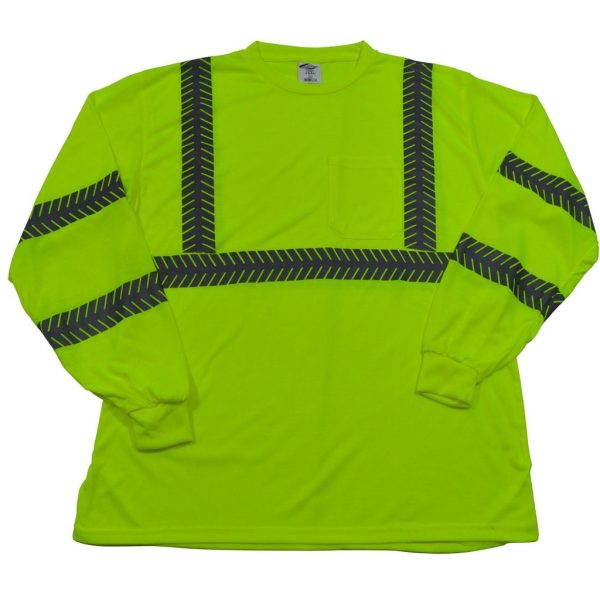 Class 3 Jersey Knit Long Sleeve Comfort Stripe T-Shirt