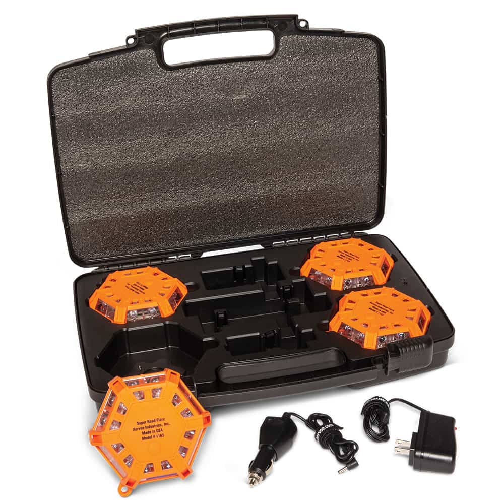 Super LED Road Flare Kit- Red