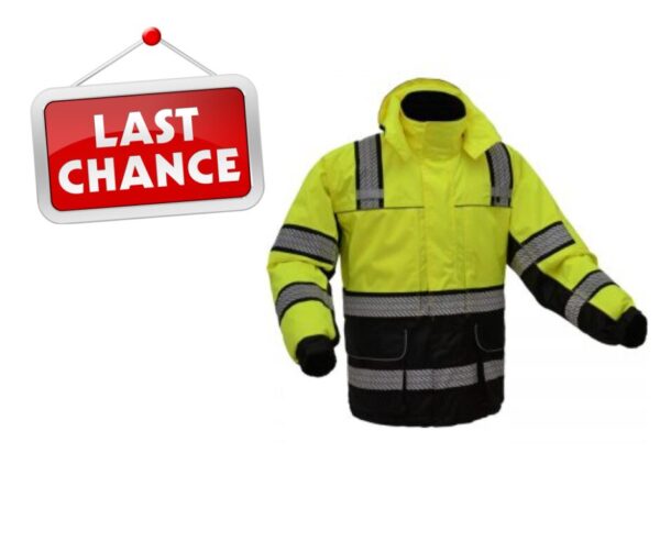 *Onyx 3 IN 1 Parka with Teflon Shield - Ripstop Safety Parka