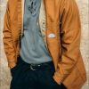 Rasco FR Brown Duck Shirt Jacket - Fire Resistant Shirt Jacket - Image 2