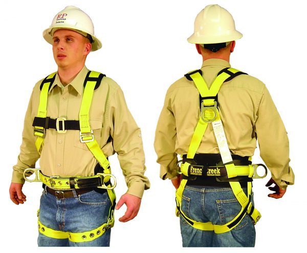 Full Body Safety Harness with Shoulder Pads and Hip Positioning D-Rings - Shoulder Safety Harness
