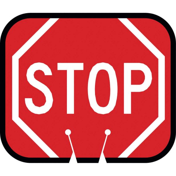 Stop Single Sided Engineer Reflective Cone Sign
