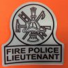 Fire Police Lieutenant Helmet Front