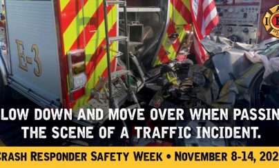 slow down and move over when passing the scene of a traffic incident