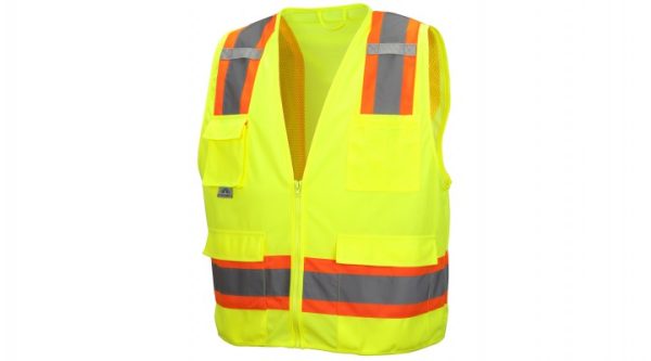 Pyramex Class 2 Hi Vis Two-Tone Vest