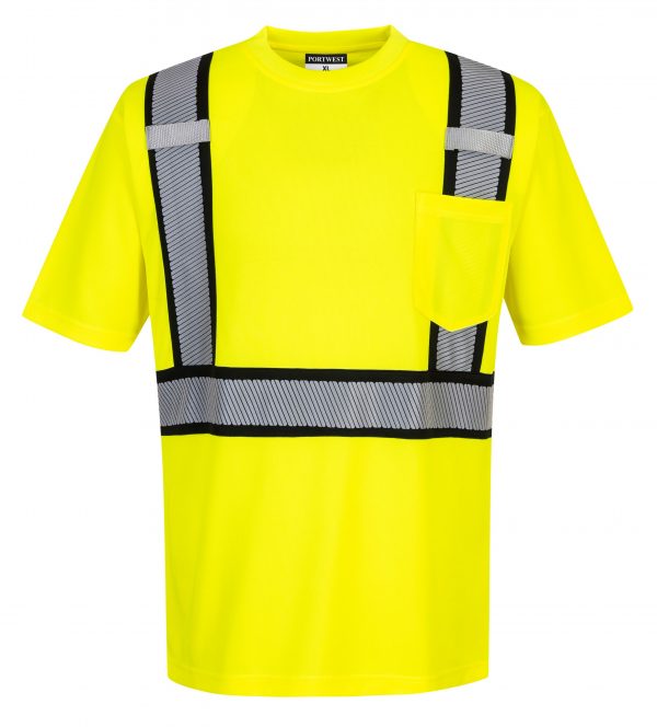 Portwest Class 2 Detroit Short Sleeve T-Shirt