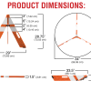 FirstGard Foldable Safety Cone- Set of 5 - Image 3