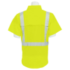 ERB Class 2 Sportsman Hi Vis Short Sleeve Shirt - Image 2