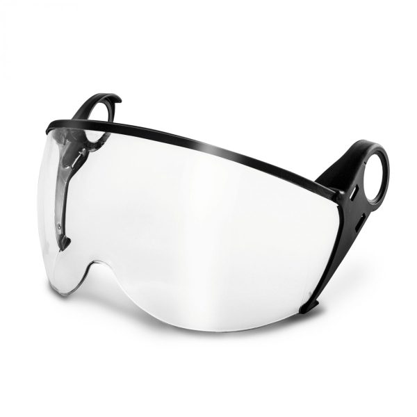 KASK Clear Half Face Visor, Polycarbonate, Clear, 4-1/2" H