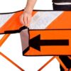 84” Flex-Safe Folding Barricade – Safety Orange - Image 5