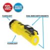 Nightstick Dual-Light Flashlight w/Dual Magnets - 3 AA - Image 6