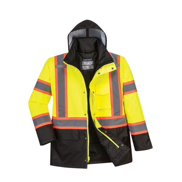 Portwest Hi Vis Contrast Traffic Jacket