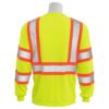Class 3 ANSI Rated Long Sleeve T-Shirt with Contrasting Trim & Black Bottom - Image 2