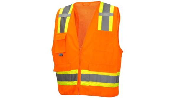 Pyramex RVZ2420 Class 2 Orange Safety Vest