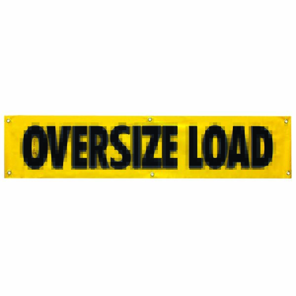 Oversize Load Banner 18x84 Vinyl