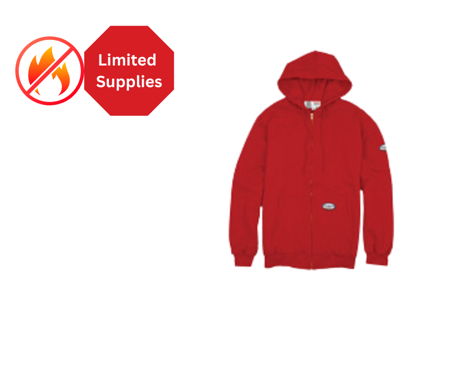red hooded zip up camo