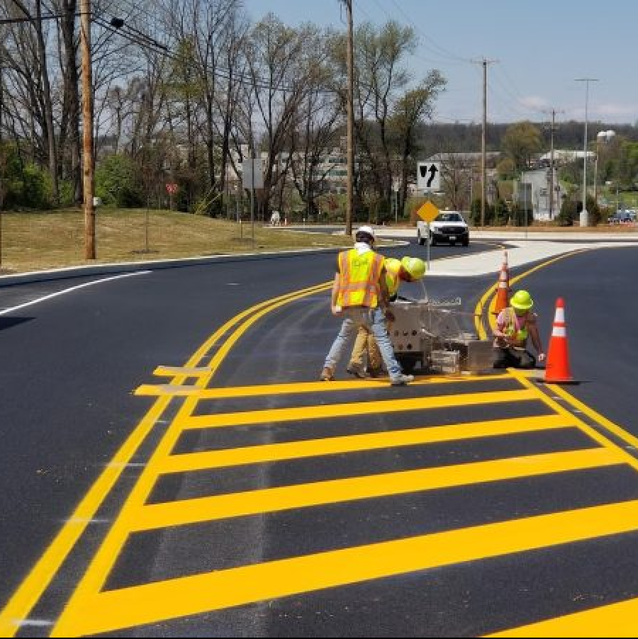 thermoplastic pavement contractors pa