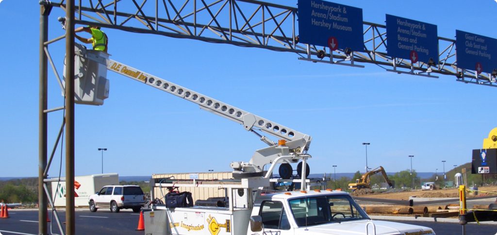 sign installation pa