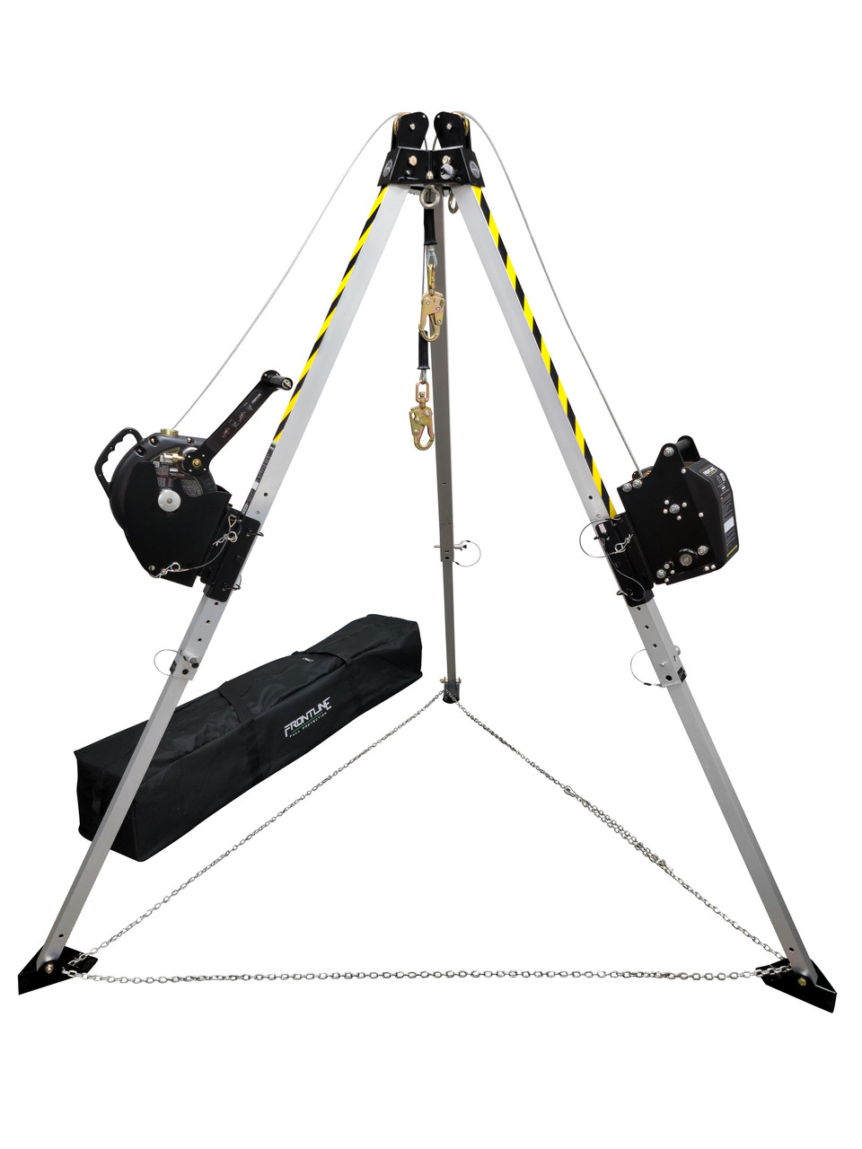 MEGApod Confined Space 7' Alumunion Tripod wiht 60' Winch and 3-Way SRL MEGApod Confined Space 7' Alumunion Tripod wiht 60' Winch and 3-Way SRL