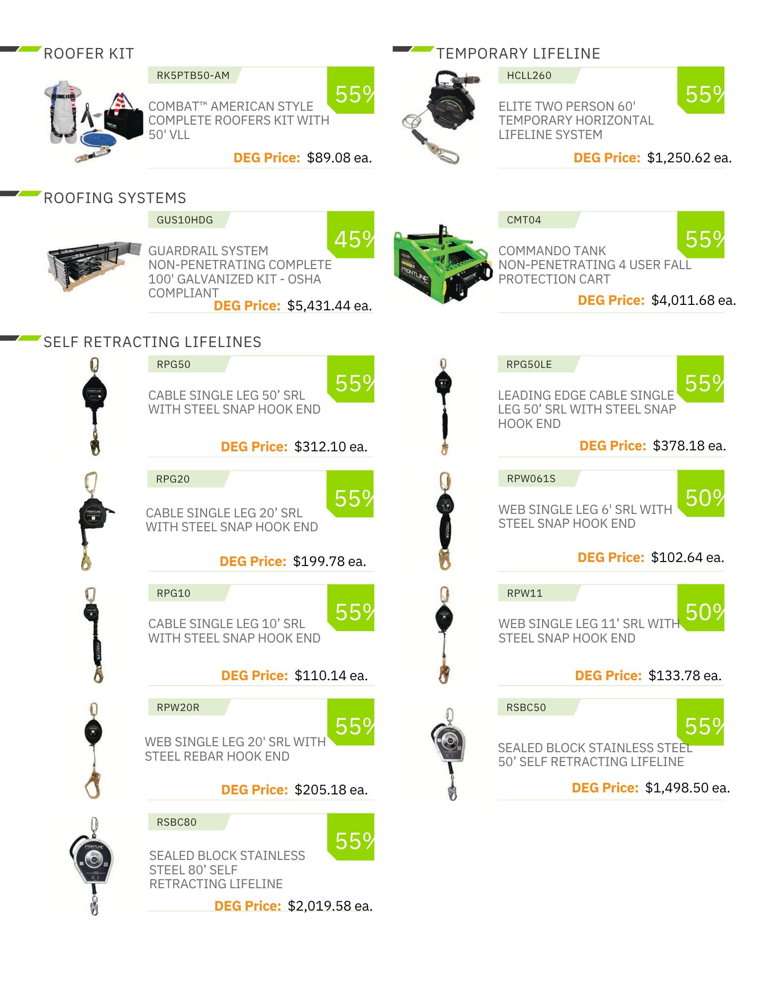 November 2025 - Up to 55% off Frontline Fall Protection Sale | $10 Off Illumeagear Halos | Guardian Angel Promotion - Image 4