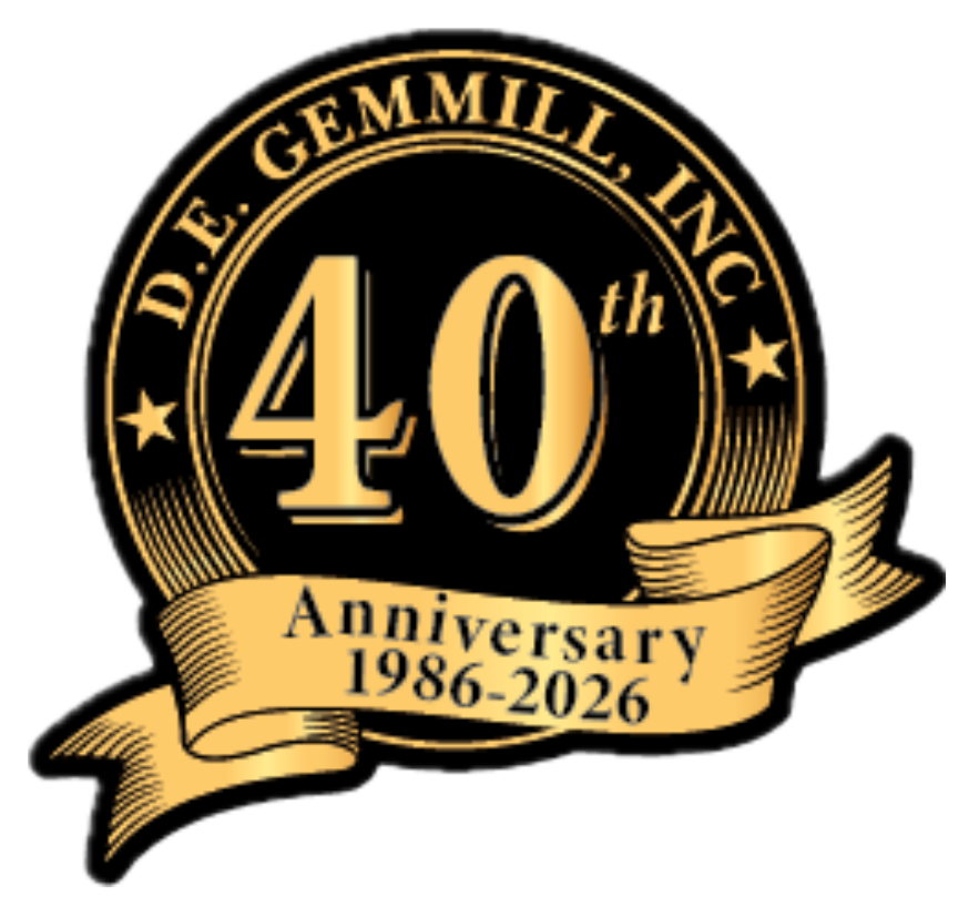 DE Gemmill 40th Anniversary Logo Cropped